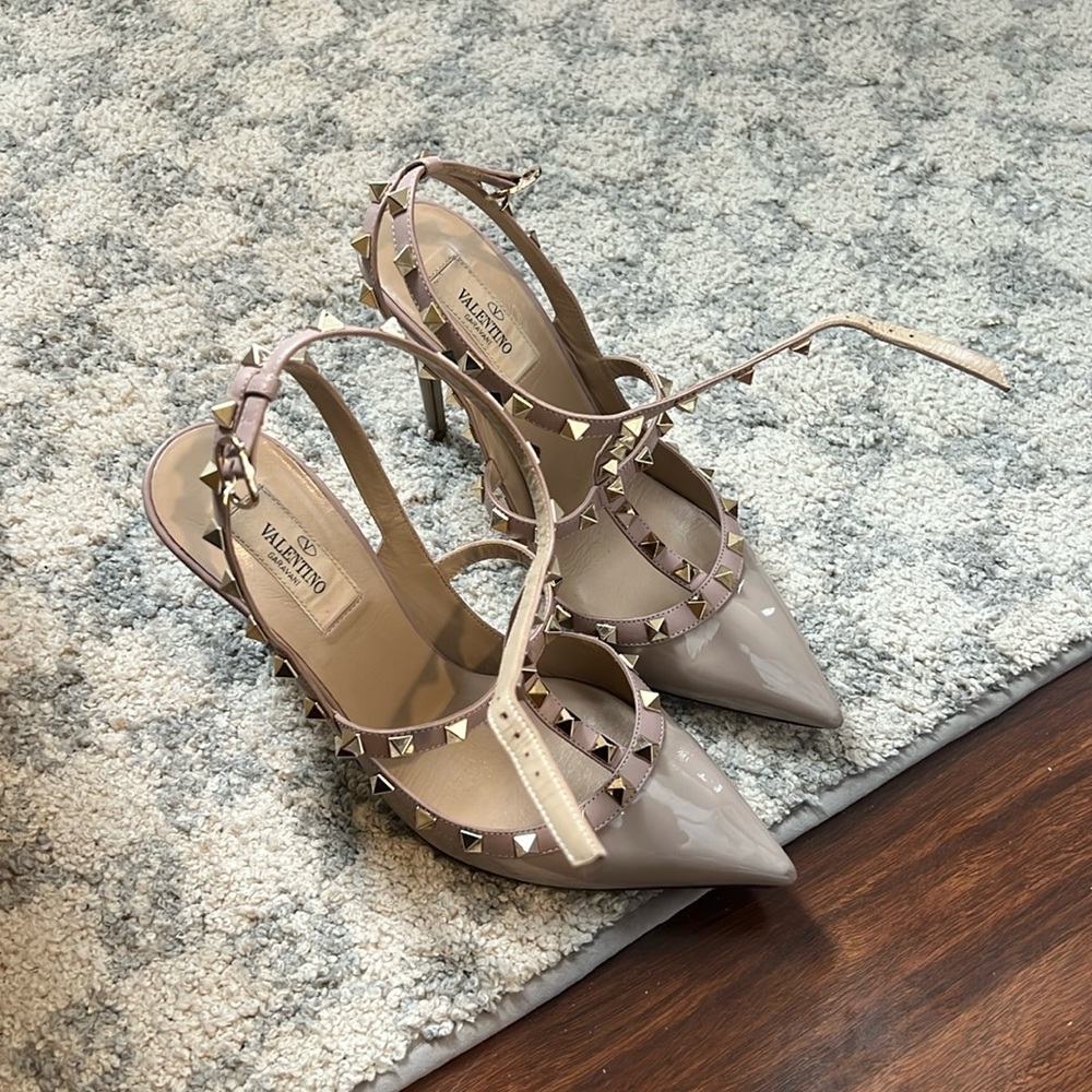 Valentino rock stud pumps